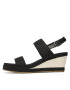 Tommy Hilfiger Сандали Rope Webbing Mid Wedge FW0FW07092 Черен - Pepit.bg