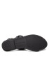 Tommy Hilfiger Сандали Round Th Flat Sandal FW0FW06230 Черен - Pepit.bg