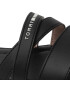 Tommy Hilfiger Сандали Sandal T3A2-32173-0371 S Черен - Pepit.bg