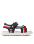 Tommy Hilfiger Сандали Stripes Sandal T3B2-32905-1355 S Тъмносин - Pepit.bg
