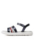 Tommy Hilfiger Сандали Stripes Velcro T4A2-32771-1372 M Тъмносин - Pepit.bg