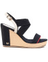 Tommy Hilfiger Сандали Th Basic Hardware High Wedge FW0FW04946 Тъмносин - Pepit.bg
