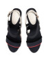 Tommy Hilfiger Сандали Th Basic Hardware High Wedge FW0FW04946 Тъмносин - Pepit.bg