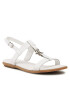 Tommy Hilfiger Сандали Th Flat Sandal FW0FW07068 Бял - Pepit.bg