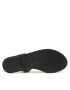 Tommy Hilfiger Сандали Th Flat Sandal FW0FW07068 Черен - Pepit.bg