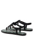 Tommy Hilfiger Сандали Th Geo Print Flat Sandal FW0FW06229 Черен - Pepit.bg