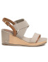Tommy Hilfiger Сандали Th Hardware Basic Mid Wedge FW0FW04730 Сив - Pepit.bg