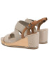 Tommy Hilfiger Сандали Th Hardware Basic Mid Wedge FW0FW04730 Сив - Pepit.bg