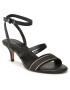 Tommy Hilfiger Сандали Th Webbing Mid Heel Sandal FW0FW07276 Черен - Pepit.bg