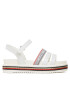 Tommy Hilfiger Сандали Velclo Platform T3A2-32762-0371 M Бял - Pepit.bg