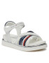 Tommy Hilfiger Сандали Velcro Sandal T3A2-33240-0273 M Бял - Pepit.bg