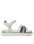 Tommy Hilfiger Сандали Velcro Sandal T3A2-33240-0273 M Бял - Pepit.bg