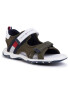 Tommy Hilfiger Сандали Velcro Sandal T3B2-30740-0937 S Зелен - Pepit.bg