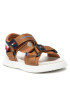 Tommy Hilfiger Сандали Velcro Sandal T3B2-32256-0208 M Кафяв - Pepit.bg