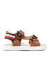 Tommy Hilfiger Сандали Velcro Sandal T3B2-32256-0208 M Кафяв - Pepit.bg