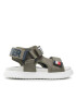 Tommy Hilfiger Сандали Velcro Sandal T3B2-32257-0208 M Зелен - Pepit.bg