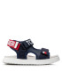 Tommy Hilfiger Сандали Velcro Sandal T3B2-32257-0208 S Тъмносин - Pepit.bg