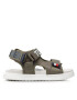 Tommy Hilfiger Сандали Velcro Sandal T3B2-32257-0208 S Зелен - Pepit.bg