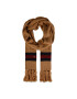 Tommy Hilfiger Шал Luxe Cable Scarf AW0AW13840 Кафяв - Pepit.bg