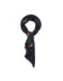 Tommy Hilfiger Шал Selvedge Scarf AM0AM07886 Черен - Pepit.bg