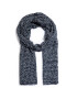 Tommy Hilfiger Шал Tommy Script Allover Print AW0AW09053 Тъмносин - Pepit.bg