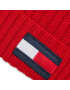 Tommy Hilfiger Шапка Big Flag AU0AU01585 Червен - Pepit.bg