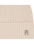 Tommy Hilfiger Шапка Cashmere Chic Beanie AW0AW15321 Бежов - Pepit.bg