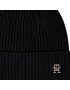 Tommy Hilfiger Шапка Cashmere Chic Beanie AW0AW15321 Черен - Pepit.bg