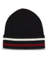 Tommy Hilfiger Шапка Elevated Wool Flag Beanie AM0AM11497 Черен - Pepit.bg