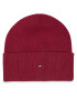 Tommy Hilfiger Шапка Essential Flag Beanie AW0AW15309 Червен - Pepit.bg