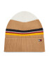 Tommy Hilfiger Шапка Essential Knit Beanie Cb AW0AW10627 Кафяв - Pepit.bg