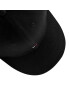 Tommy Hilfiger Шапка с козирка Bb Cap AU0AU01075 Черен - Pepit.bg