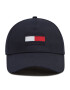 Tommy Hilfiger Шапка с козирка Big Flag Cap AM0AM06943 Тъмносин - Pepit.bg