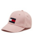 Tommy Hilfiger Шапка с козирка Big Flag Cap AU0AU01076 Розов - Pepit.bg