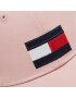 Tommy Hilfiger Шапка с козирка Big Flag Cap AU0AU01076 Розов - Pepit.bg