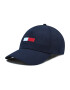 Tommy Hilfiger Шапка с козирка Big Flag Cap AU0AU01076 Тъмносин - Pepit.bg