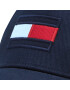 Tommy Hilfiger Шапка с козирка Big Flag Cap AU0AU01076 Тъмносин - Pepit.bg