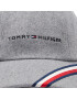 Tommy Hilfiger Шапка с козирка Corporate Novelty AM0AM10538 Сив - Pepit.bg