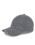 Tommy Hilfiger Шапка с козирка Elevated Corporate Cap AM0AM11485 Сив - Pepit.bg