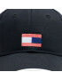 Tommy Hilfiger Шапка с козирка Flag AU0AU01732 Черен - Pepit.bg