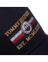 Tommy Hilfiger Шапка с козирка Seasonal Icon Cap Est. M0AM06114 Тъмносин - Pepit.bg