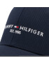 Tommy Hilfiger Шапка с козирка Th Established Cap AM0AM07352 Тъмносин - Pepit.bg