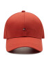 Tommy Hilfiger Шапка с козирка Th Established Cap AM0AM08277 Червен - Pepit.bg