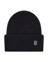 Tommy Hilfiger Шапка Th Effortless Beanie AW0AW10654 Тъмносин - Pepit.bg