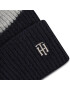 Tommy Hilfiger Шапка Th Effortless Beanie Cb AW0AW10657 Тъмносин - Pepit.bg