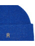 Tommy Hilfiger Шапка Th Evening Beanie AW0AW15319 Син - Pepit.bg