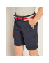 Tommy Hilfiger Шорти от плат Essential Belted Chino KB0KB05603 M Тъмносин Slim Fit - Pepit.bg