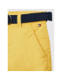 Tommy Hilfiger Шорти от плат Essential KB0KB07399 D Жълт Slim Fit - Pepit.bg