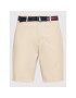 Tommy Hilfiger Шорти от плат Harlem MW0MW26620 Бежов Relaxed Fit - Pepit.bg