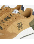 Tommy Hilfiger Сникърси Classic Elevated Runner Mix FM0FM04636 Каки - Pepit.bg